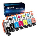 【KEYBOX】Epson用 エプソン インクカートリッジ KAM-6CL-L KAM 6色セット+1本ブラック インク カメ(KAM 2BK/C/M/Y/LC...