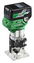 HiKOKI(ハイコーキ) 36V 充電式トリマ 軸径6mm 8mm 蓄電池1個・充電器・システムケース付 M3608DA(XP)