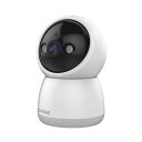 【400万画素・360°自動定期見回り】(見守りカメラ) ペットカメラ/ベビーモニター/ペット見守り/屋内カメラ/ネットワークカメラ/360°監視/人体検出/赤ちゃんの泣き声を通報しプッシュ通知/広