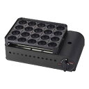イワタニ Iwatani 岩谷 カセットガス たこ焼器 スーパー炎たこII えんたこ マットブラック 日本製 CB-ETK-2