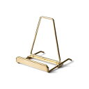 村上美術 amabro DISPLAY STAND ゴールド Mサイズ ディスプレイスタンド 高級 真鍮 BRASS タブレット フォトフレーム レコード ディスプレイ什器 多用途