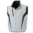 サンエス(SUN-S) 空調風神服 チタン加工ベスト KF102 シルバーグレー LL 【服のみ】