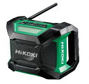 HiKOKI(ハイコーキ) 14.4V 18V共用 コードレスラジオ 小型軽量タイプ Bluetooth機能搭載 AC100V使用可 蓄電池・充電器別売り UR...