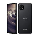 SHARP SIMフリースマホ AQUOS sense6 RAM 4GB/ROM 64GB eSIM対応 ブラック