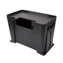 槌屋ヤック(Tsuchiya Yac) 車内用品 ゴミ箱 センターリアダスト DG ブラック 193×275×161mm PF-410