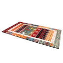 イケヒコ 玄関 選べる マット 長方形 単品 プラテリア 約60×90cm 厚み 約11mm トルコ製 へたりにくい 耐久性 弾力性 抗菌防臭 消臭 ギャベ柄 エレガント 洗濯不可 おしゃれ ふわふわ #1311240011801