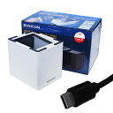 ビジコム 卓上QRコードリーダー USB (3年保証・USB Type-C・白) BC-NL3000U2-W-C
