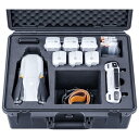 Lykus Titan MA320 防水ケース DJI Air 3S/Air 3、DJI RC2/RC-N3 に適用、広くてフレキシブルなスペース、最大でバッテリー7個を収納可能【ケースのみ】