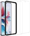 KPNS Oppo Reno 11a ガラスフィルム【2枚セット】ガイド枠付き 日本素材製 強化ガラス OPPO Reno11 A 用 ガラスフィルム カバー 保護フィルム