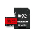 GAUDI microSDカード 128GB Class10 UHS-I U3対応 Nintendo Switch 動作確認済 3年保証 GMSDXCU3A12...