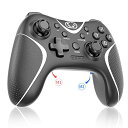 Switch コントローラー 2024アップグレード Sungale スイッチ プロコン 自動連射/連射ホールド 背面ボタン付き マクロ機能 Bluetooth5.0接続 6軸ジャイロセンサー 10時間連続使用 連射コン Switch/PC/iOS1