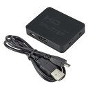 HDMI分配器4 Kx 2 K HDMI分配器1入力2出力3 D、フルHD、1080 P、HDCP 1.4互換HDMIデュアルケーブル同時出力選択した2台のディ...