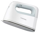 TOSHIBA(東芝) アイロン スチームアイロン コードレス 衣類スチーマー かけたまま 小型 約 0.69kg 最大約 14g/ 分 温度調節 3 段階 2...