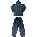 TRUSCO(トラスコ) レインスーツ Lサイズ ネイビー TRW55L