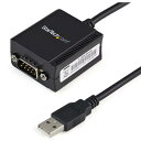 StarTech.com 1ポート FTDI USB - RS232Cシリアル変換ケーブル COMポート番号保持機能 シリアルコンバータ ICUSB2321F