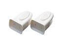 旭電機化成(Asahi Denki Kasei) スマイルキッズ コンセントカバー にぎりやすい 安全プラグカバー 2個入 ホワイト AKN-08