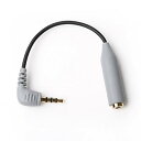 BOYA-BY-CIP2 3.5mm ミニプラグ マイクとスマートフォンの接続用 L直角型 Smartphone iPhone iPad スマートフォン タブレ...