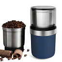 BESROY コーヒーミル 電動 カッター コーヒーミル 電動コーヒーミル 粉末 コーヒー豆 ひき機 水洗い可能 豆挽き/緑茶/山椒/唐辛子/胡椒/山椒/調味料...