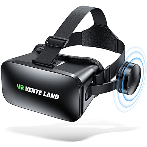 VRゴーグル 【新モデル・3D体験進化】 VRヘッドセット スマホ対応 1080P 非球面光学レンズ 焦点距離&瞳孔間距離調整可 3Dパノラマ体験 軽量設計 通気性 装着感良い メガネ対応 多機種対応 プレ