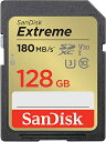 SanDisk (サンディスク) 128GB Extreme (エクストリーム) SDXC UHS-I メモリーカード - C10/U3/V30/4K/UHD ...
