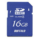 バッファロー BUFFALO Class4 SDHCカード 16GB RSDC-S16GC4B