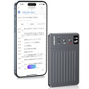 CHIME NOTE PRO AI ボイスレコーダー 文字起こし&要約料金無し icレコーダー GPT-4o連携 60時間連続録音 小型 ワンタッチ録音 64G...