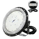 LED 100W UFO LEDハイベイ照明 LED投光器 16000LM 1000W相当 省エネ高輝度160LM/W 昼光色/昼白色/白色/電球色 四色選択で...
