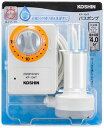 工進(KOSHIN) 家庭用バスポンプ AC-100V KP-104T 15分 タイマー 風呂 残り湯 洗濯機 最大吐出量 14L/分 (3mホース時) 水道 ...
