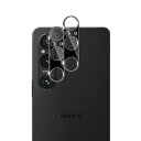 【2枚セット】For SONY Xperia 1 VI SO-51E / SOG13 / XQ-EC44 ガラスフィルム ソニー エクスペリア 1 レンズ保護フィルム 【larfbulroc】日本製素材旭硝子製・高硬度9H ・高透過率・超薄型・耐衝撃・防塵・