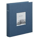 フォトフレームアルバム バインダー式 【リフィル別売】 マークス グレイッシュブルー CG-AL12-BGY