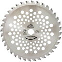 セフティー3(Safety-3) 刈払作業用 超剛チップソー 猛龍 255mm×36P 大型チップ 長寿命 JIS規格適合品