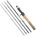 AbuGarcia (アブガルシア) ズームサファリ (ZoomSafari) ZMSC-565L パックロッド ベイト メバル アジング エリアトラウト