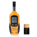 Mengshen デジタル温湿度計 大気温度 湿度専用計測器 LCDディスプレイ付き 室内 屋外用 電池が含まれています M86