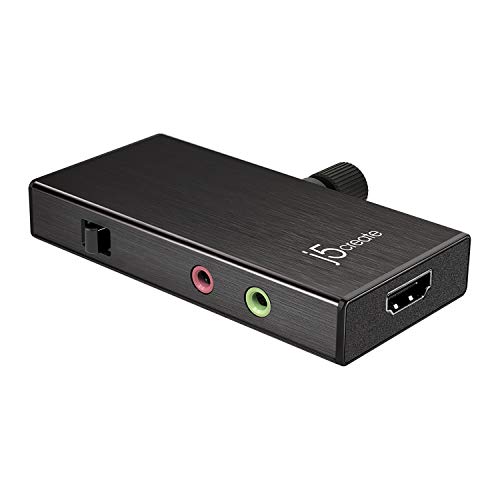 j5create USB-C HDMI ץ㡼ܡ FHD 1080p 饤ۿUSB-C PDб/Ͽ⡼ѹå...