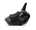 ミッドランド(MIDLAND) BT R1 Plus シングルパック C1529.12 バイク用 Bluetooth インカム 空間オーディオ対応 聴きながら話...