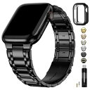 互換 アップルウォッチ バンド Apple Watch バンド 49mm 45mm 44mm 42mm 41mm 40mm 38mm ステンレス製 保護ケース付...