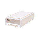 天馬 収納ボックス フィッツケース 押入れ 幅39×奥行74×高さ18cm 収納ケース たわみにくい 衣装ケース 日本製 【色 カプチーノ】 【サイズ スリム】
