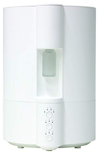 アズマ 超音波加湿器 EAK-J305 アロマディフューザー上部給水式 4L 大容量 タイマー ホワイト 白