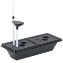タカショー プランター ベジトラグ 底面給水キット ポピーGO用 【VGT-PGW01】 ブラック 水やり 簡単設置 野菜 花