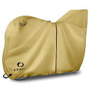 créer(クレエ) 自転車カバー サイドファスナー 【簡単装着 電動自転車対応】 防水 厚手 破れにくい ファスナー付 収納袋付 210D 29イン...