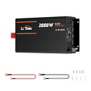LiTime 12V 2000W 純正弦波 インバーター 正弦波4000W(瞬間出力)DC12V AC100V変換 4つのACコンセント 2つのUSB出力ポート...