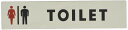 光 プレート 男女 TOILET KS138-5