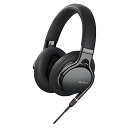 ソニー ヘッドホン MDR-1AM2 B : ハイレゾ 密閉型 折りたたみ式 ケーブル着脱式/バランス接続 Φ4.4ケーブル同梱 リモコン/マイク付 2018年...