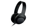 ソニー ヘッドホン h.ear on MDR-100A : ハイレゾ対応 密閉型 折りたたみ式 ケーブル着脱式/バランス接続対応 リモコン・マイク付き チャコー...