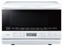 TOSHIBA(東芝) スチーム オーブンレンジ 石窯オーブン 一人暮らし 23L ER-X60(W) グランホワイト フラットテーブル