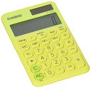 カシオ カラフル電卓 ライムグリーン 10桁 手帳タイプ SL-300C-YG-N