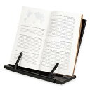 カール事務器 ブックスタンド 書見台 読書台 譜面台 レシピスタンド 金属製 フラット 7段階調整 ブラック 日本メーカー BKS-820-K