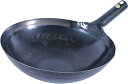 山田工業所 中華鍋 鉄製 30cm 板厚1.6mm 日本製 片手 中華 業務用 山田中華鍋 001042