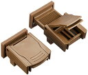 セイエイ(seiei) 【 スーパーマドガチット ブロンズ 5×6.5~9.5×3.4cm 2個入 106991】防犯対策 窓 ロック ウインドロック 網戸スト...
