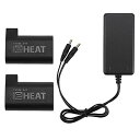 RSタイチ(RS TAICHI) バイク 秋冬 電熱 モバイルバッテリー接続 ヒーター 防風 防寒 e-HEAT 7.2V充電器&バッテリーセット/3-5TU ...